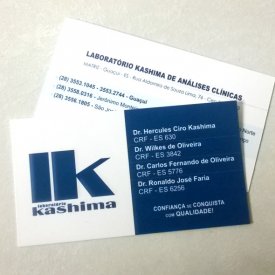 Cartão de visita – Laboratório Kashima